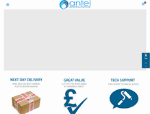 Tablet Screenshot of antel.co.uk